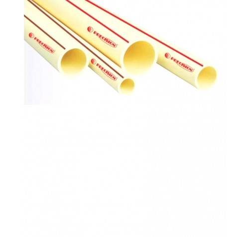 Precision-Sharda Enterprises 50 Mm (2 Inch) 11-SDR CPVC Pipe (5 Meter Length) - 10 Pipes